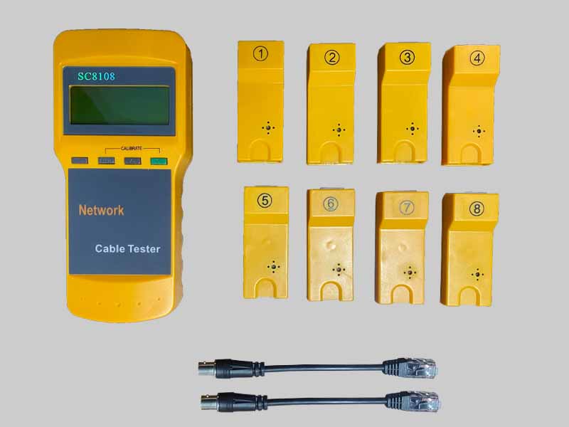 8 Dongle LCD Cable Testers