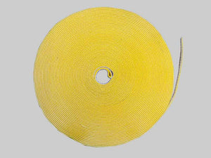 Yellow Hook & Loop - 25m Roll